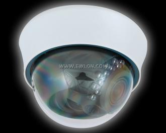 EW629GE-19 купольная IP видеокамера цветного изображения с режимом день/ночь с ИК подсветкой