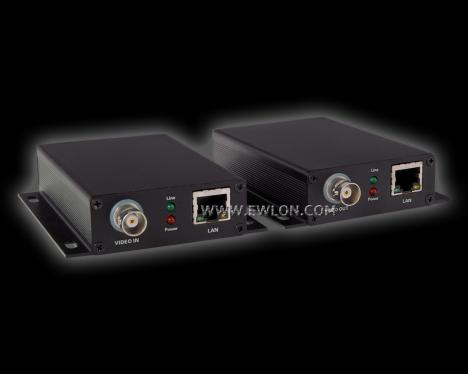 EW1002-75V Комплект активных переходников для коммутации сети Ethernet и передачи композитного видеосигнала по одному коаксиальному кабелю